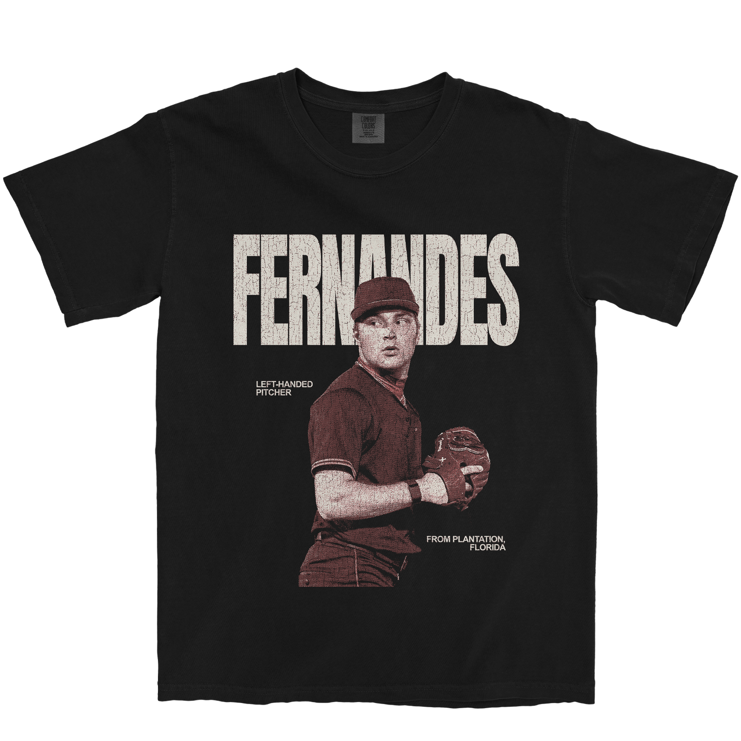 KYLE FERNANDES VINTAGE BLACK TEE