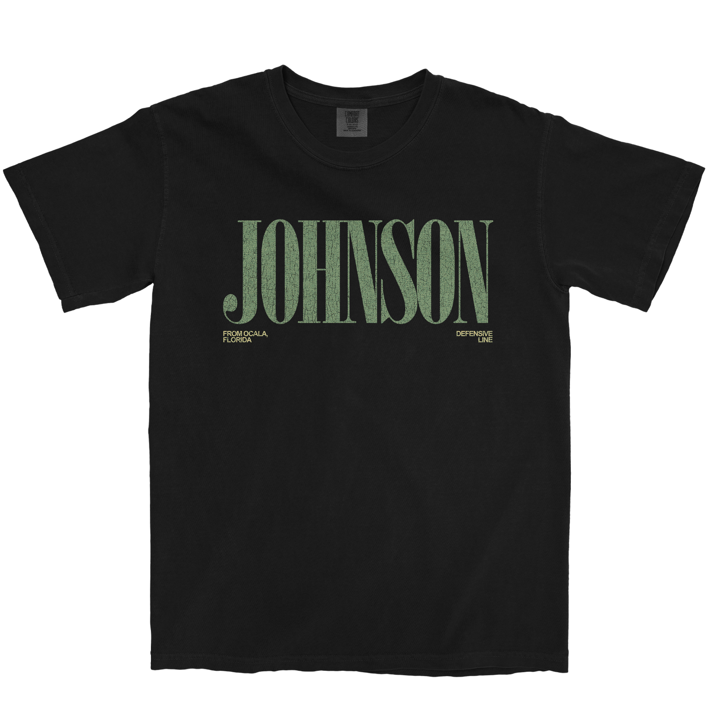 ZACH JOHNSON CLASSIC BLACK TEE