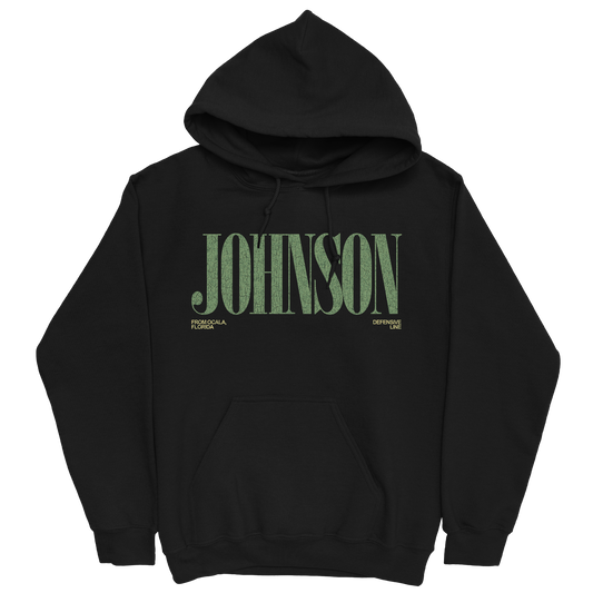 ZACH JOHNSON CLASSIC BLACK HOODIE