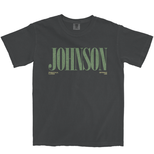 ZACH JOHNSON CLASSIC GRAPHITE TEE