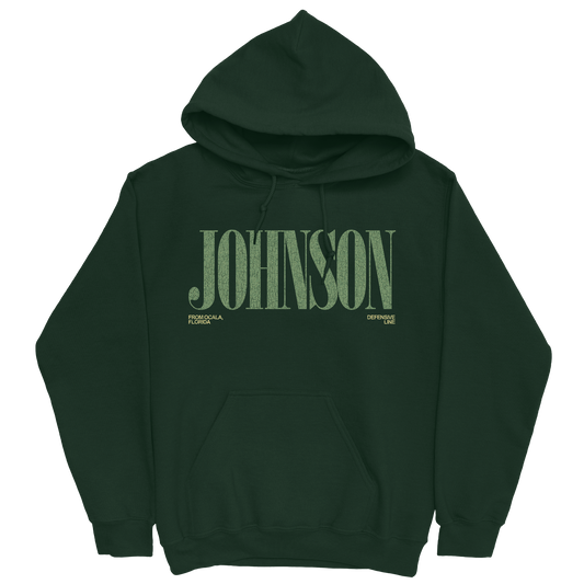 ZACH JOHNSON CLASSIC FOREST GREEN HOODIE