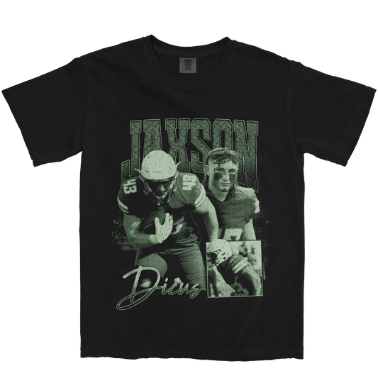 JAXSON DICUS GRAPHIC BLACK TEE
