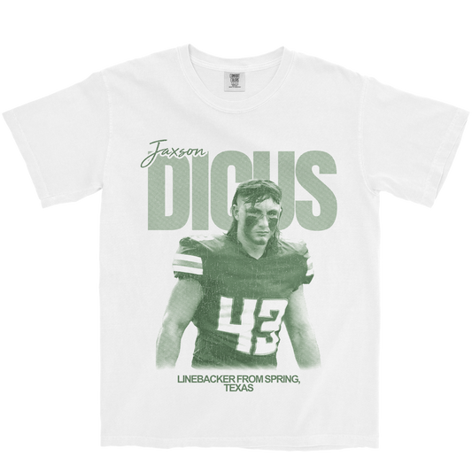 JAXSON DICUS VINTAGE WHITE TEE