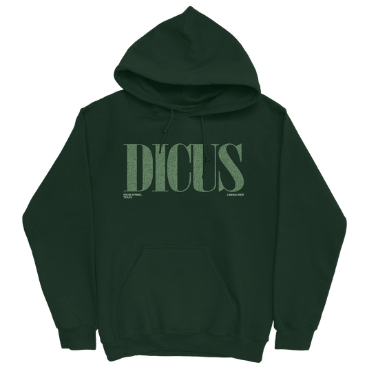 JAXSON DICUS CLASSIC FOREST GREEN HOODIE
