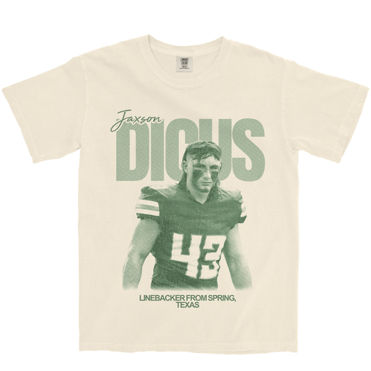 JAXSON DICUS VINTAGE IVORY TEE