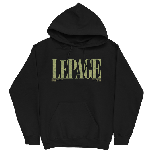 COOPER LEPAGE CLASSIC BLACK HOODIE