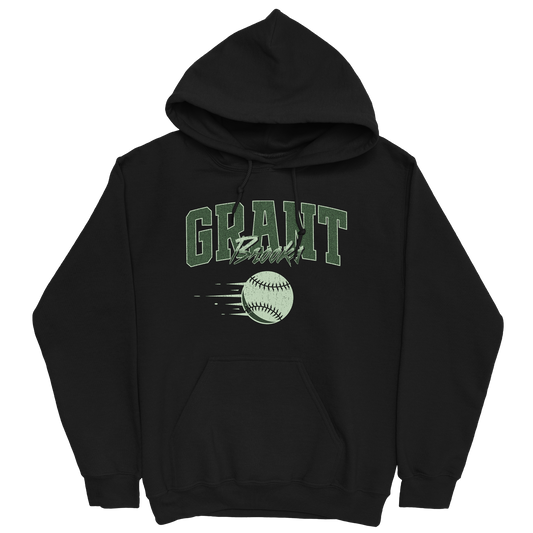 GRANT BROOKS CLASSIC BLACK HOODIE