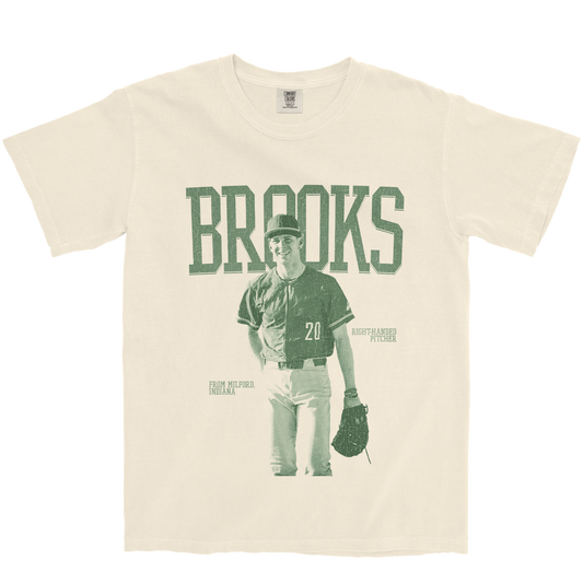 GRANT BROOKS VINTAGE IVORY TEE