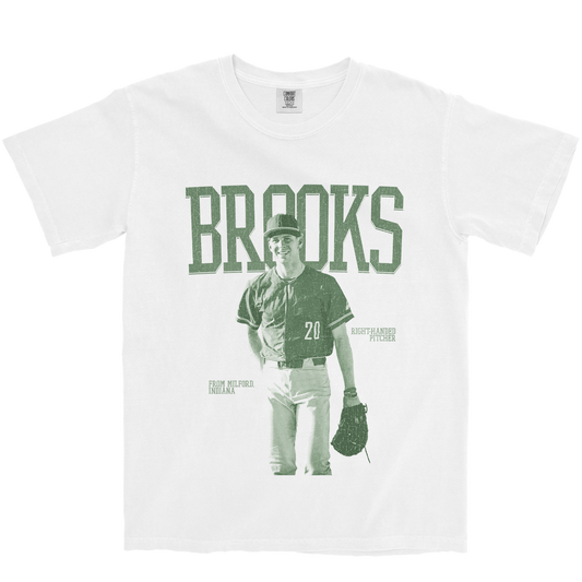 GRANT BROOKS VINTAGE WHITE TEE