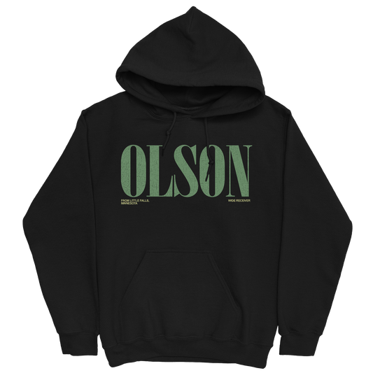 ISAAC OLSON CLASSIC BLACK HOODIE
