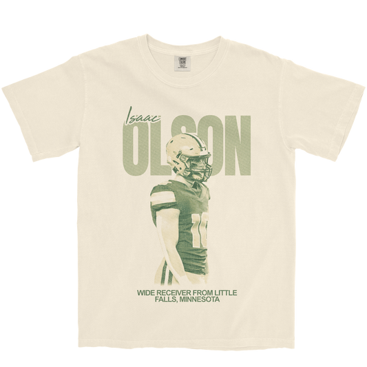 ISAAC OLSON VINTAGE IVORY TEE