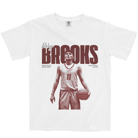 RILEY BROOKS VINTAGE WHITE TEE