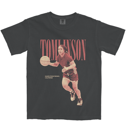 ATHENA TOMLINSON VINTAGE GRAPHITE TEE