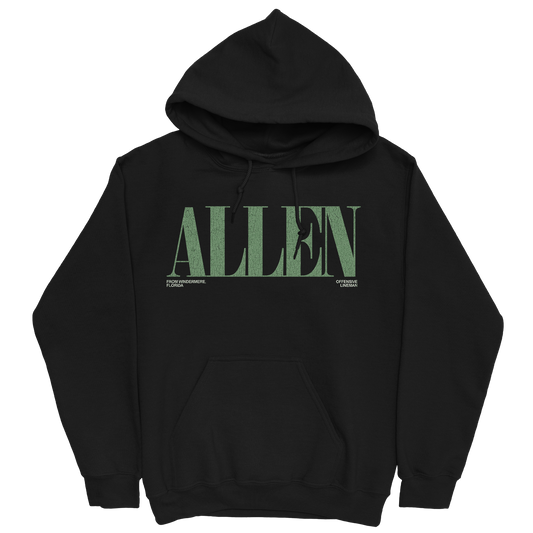 TRENT ALLEN CLASSIC BLACK HOODIE