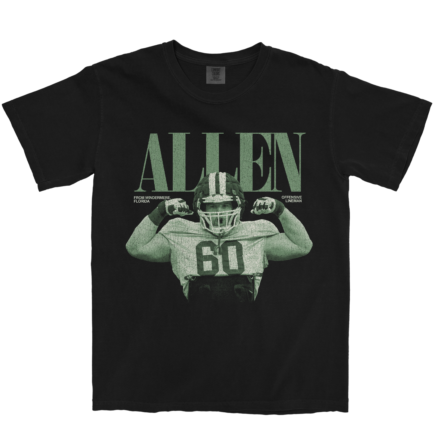 TRENT ALLEN VINTAGE BLACK TEE