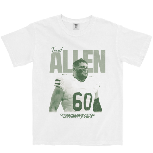 TRENT ALLEN VINTAGE WHITE TEE