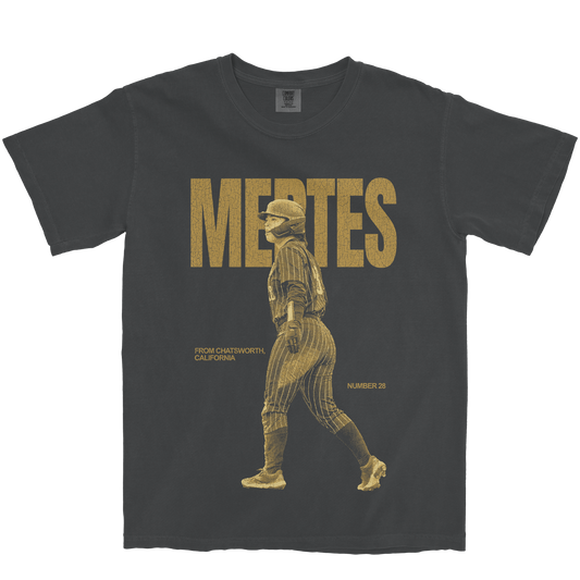 IZZY MERTES VINTAGE GRAPHITE TEE