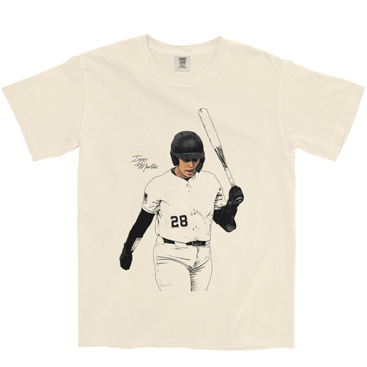 IZZY MERTES ILLUSTRATED IVORY TEE