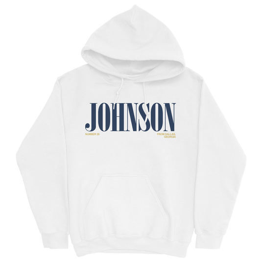 RYAN JOHNSON CLASSIC WHITE HOODIE