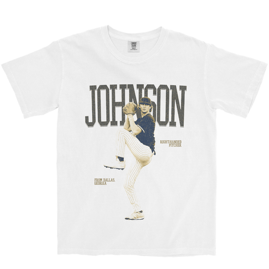 RYAN JOHNSON VINTAGE WHITE TEE