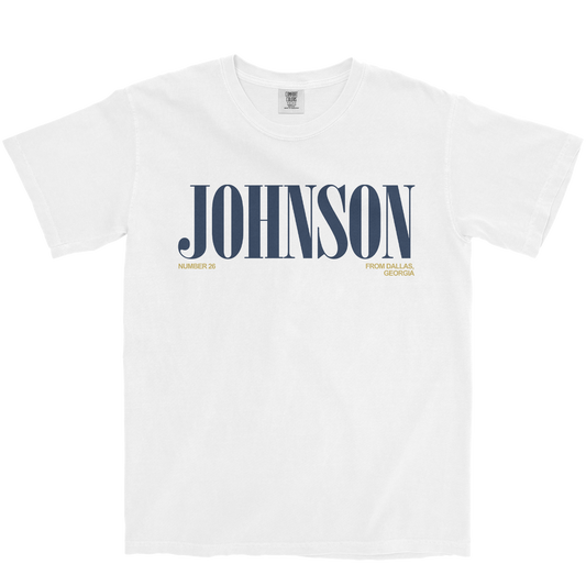 RYAN JOHNSON CLASSIC WHITE TEE