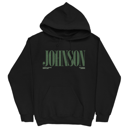 AIDAN JOHNSON CLASSIC BLACK HOODIE