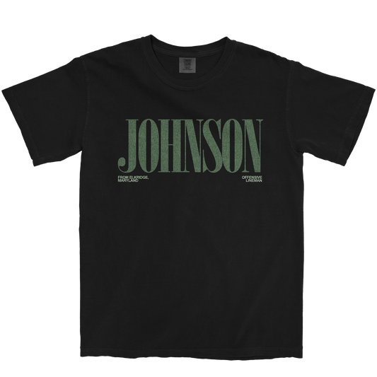 AIDAN JOHNSON CLASSIC BLACK TEE