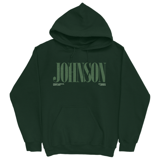 AIDAN JOHNSON CLASSIC FOREST GREEN HOODIE