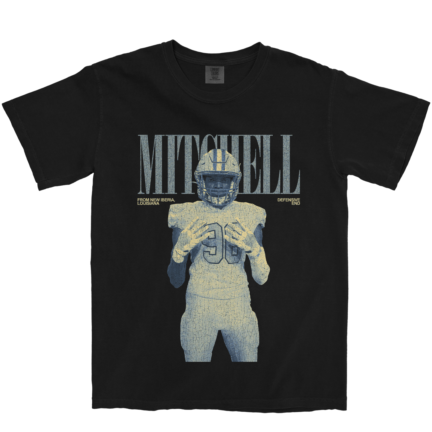 SUKARIC MITCHELL VINTAGE BLACK TEE