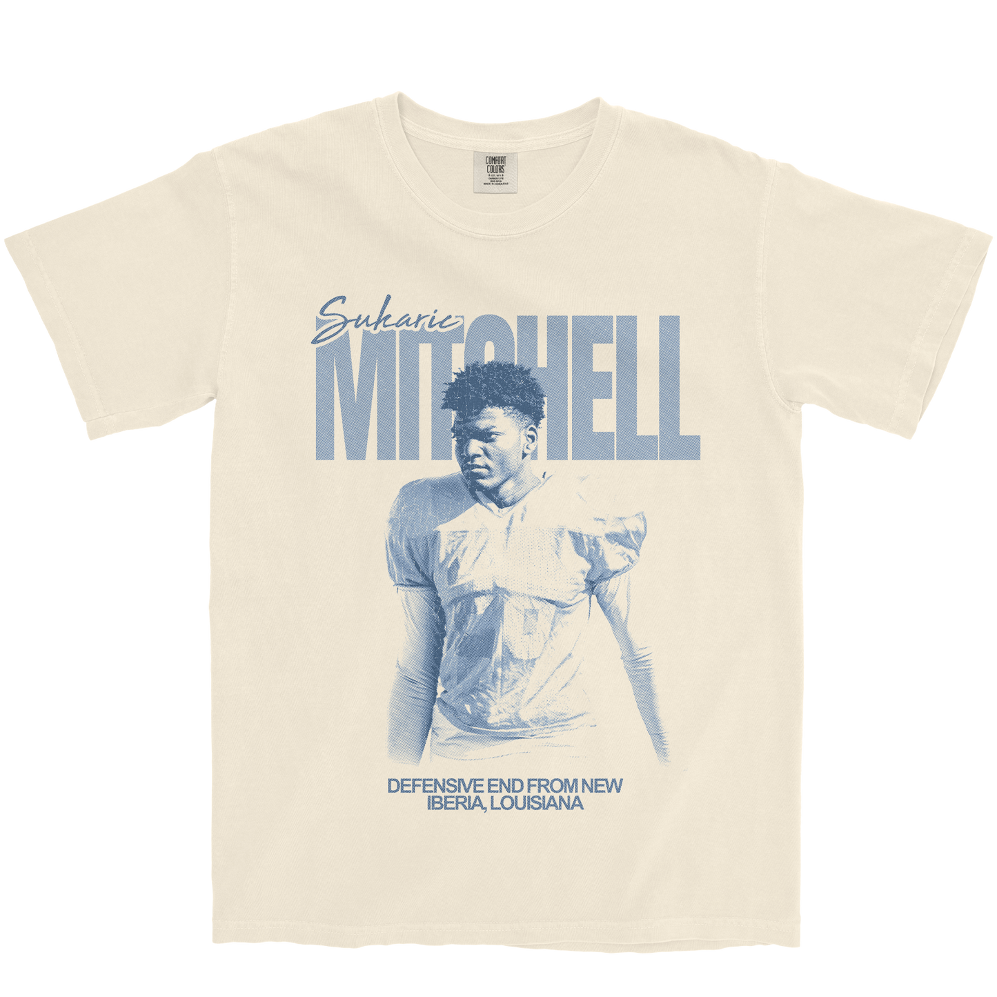 SUKARIC MITCHELL VINTAGE IVORY TEE