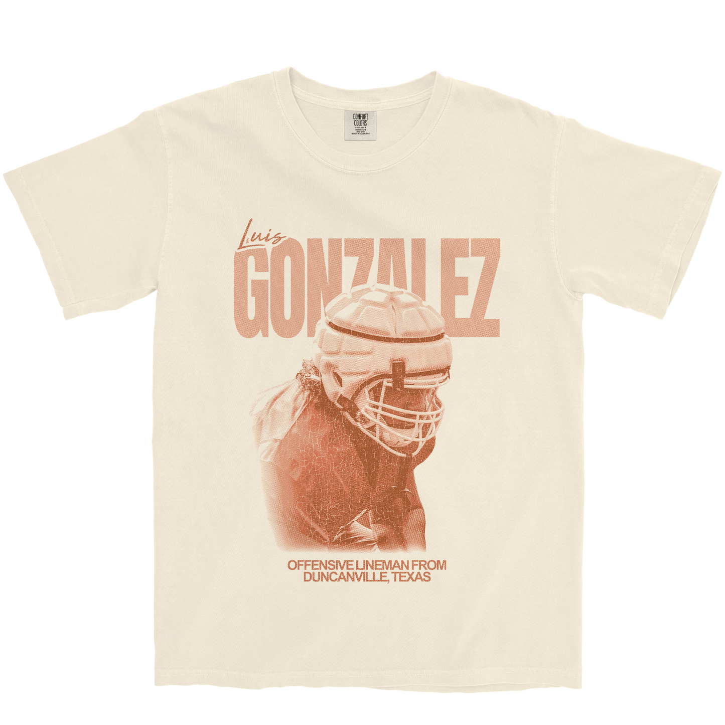 LUIS GONZALEZ VINTAGE IVORY TEE