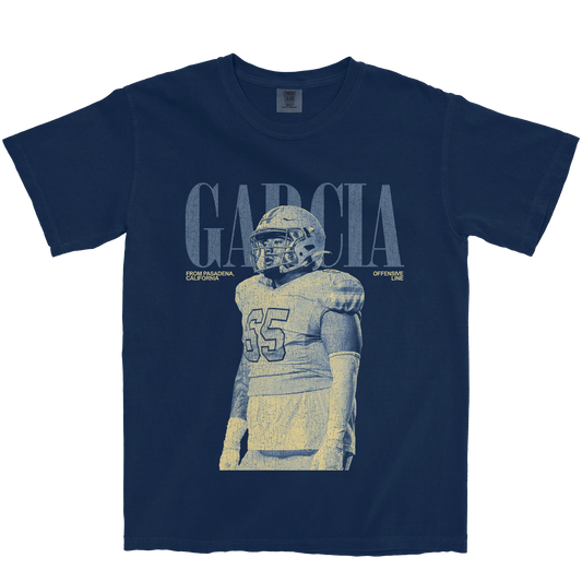CHRIS GARCIA VINTAGE NAVY TEE