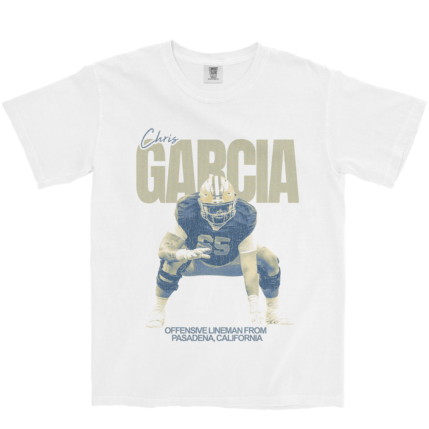 CHRIS GARCIA VINTAGE WHITE TEE