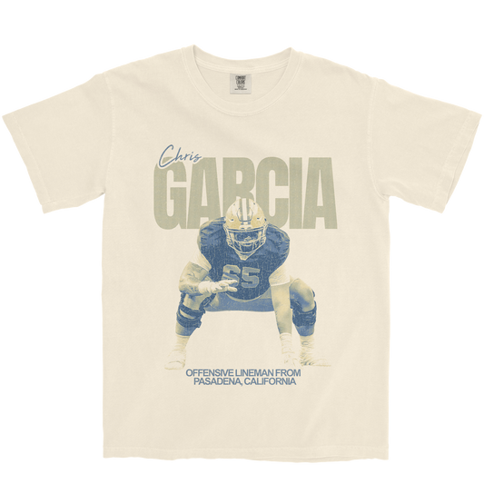 CHRIS GARCIA VINTAGE IVORY TEE