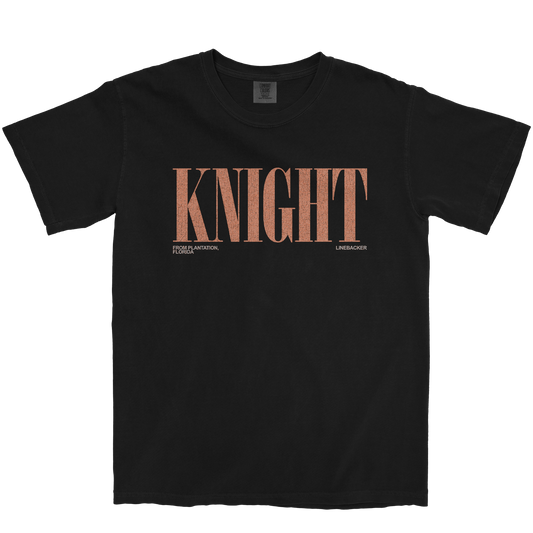AARON KNIGHT CLASSIC BLACK TEE