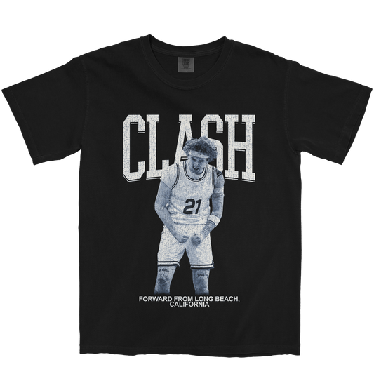 CLASH PETERS VINTAGE BLACK TEE