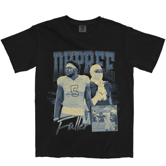 DUPREE FULLER GRAPHIC BLACK TEE