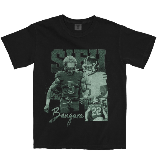 SIEH BANGURA GRAPHIC BLACK TEE