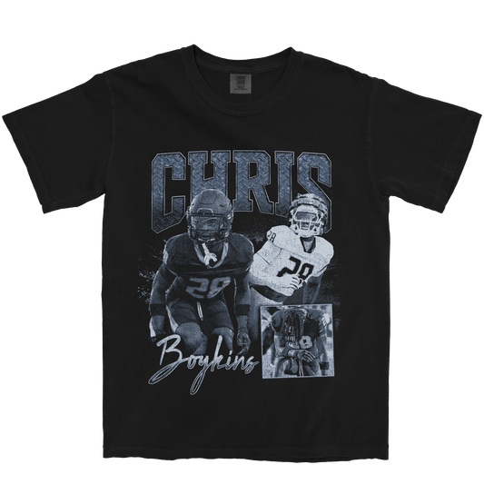 CHRIS BOYKINS GRAPHIC BLACK TEE