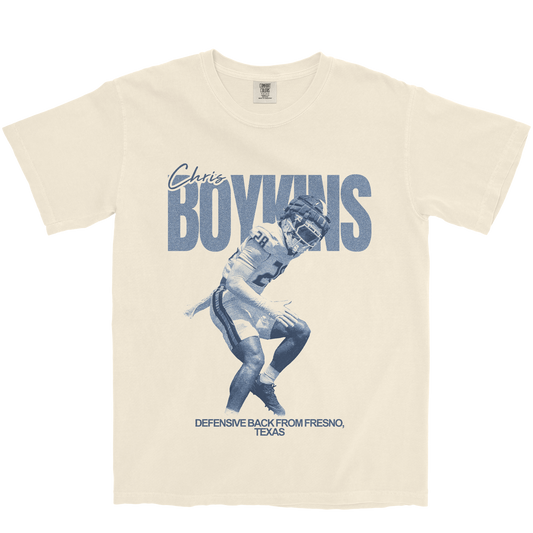 CHRIS BOYKINS VINTAGE IVORY TEE