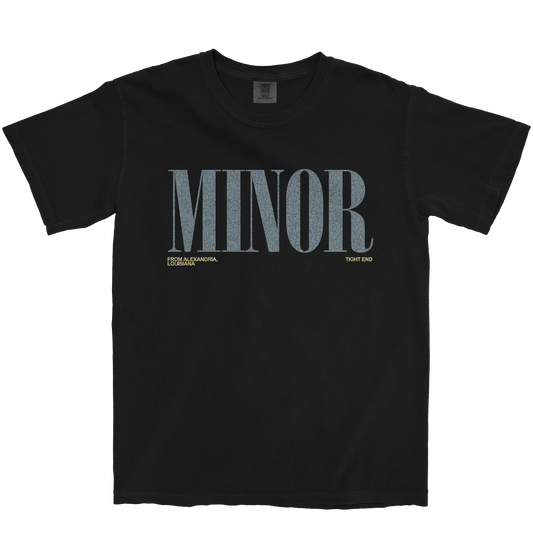 JERMAINE MINOR CLASSIC BLACK TEE