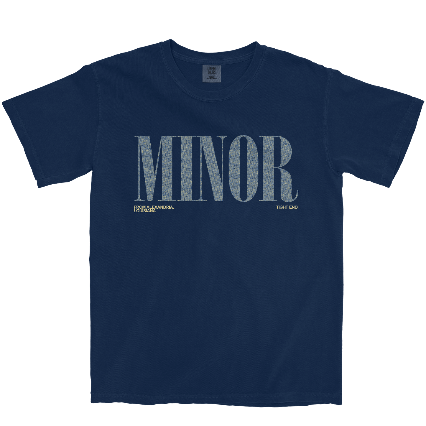 JERMAINE MINOR CLASSIC NAVY TEE