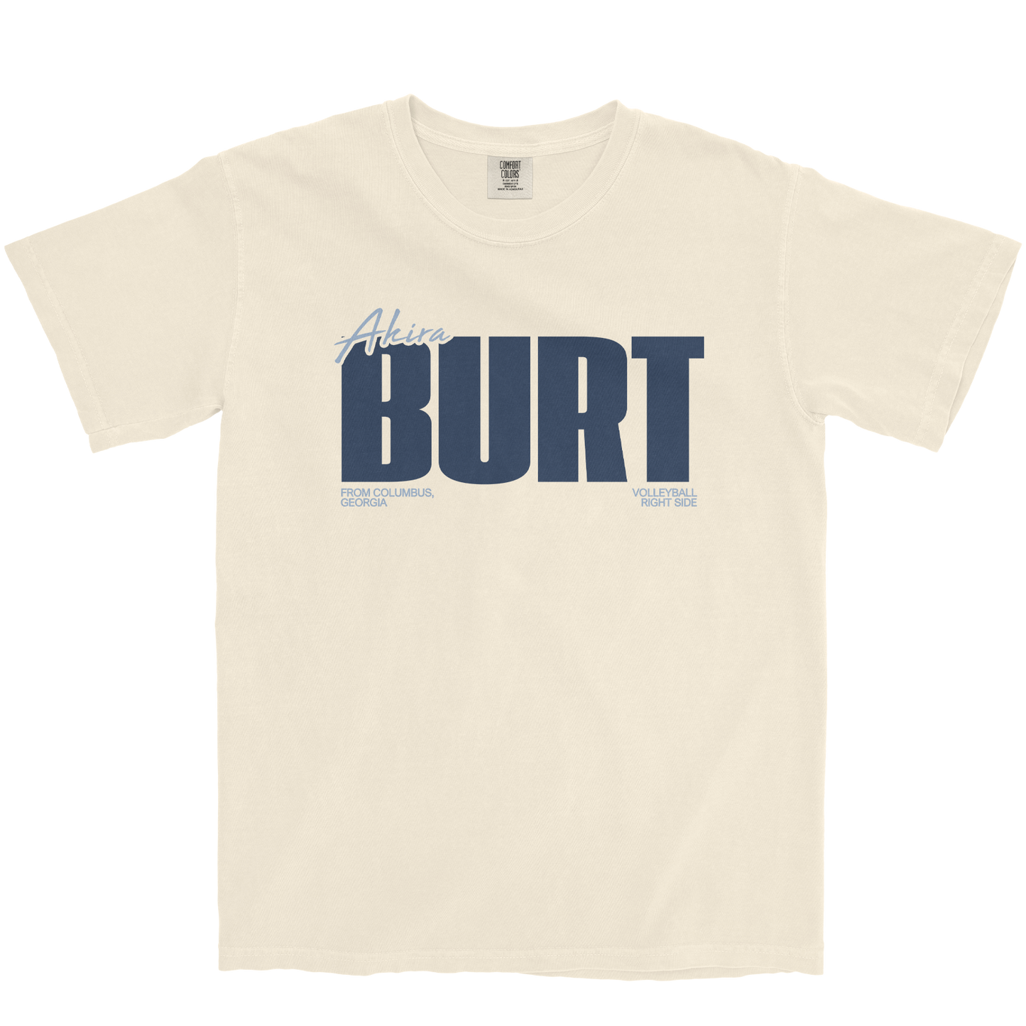 AKIRA BURT CLASSIC IVORY TEE
