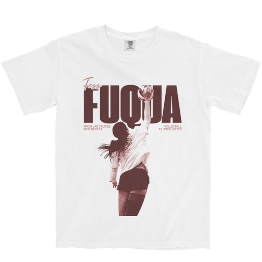 TESS FUQUA VINTAGE WHITE TEE