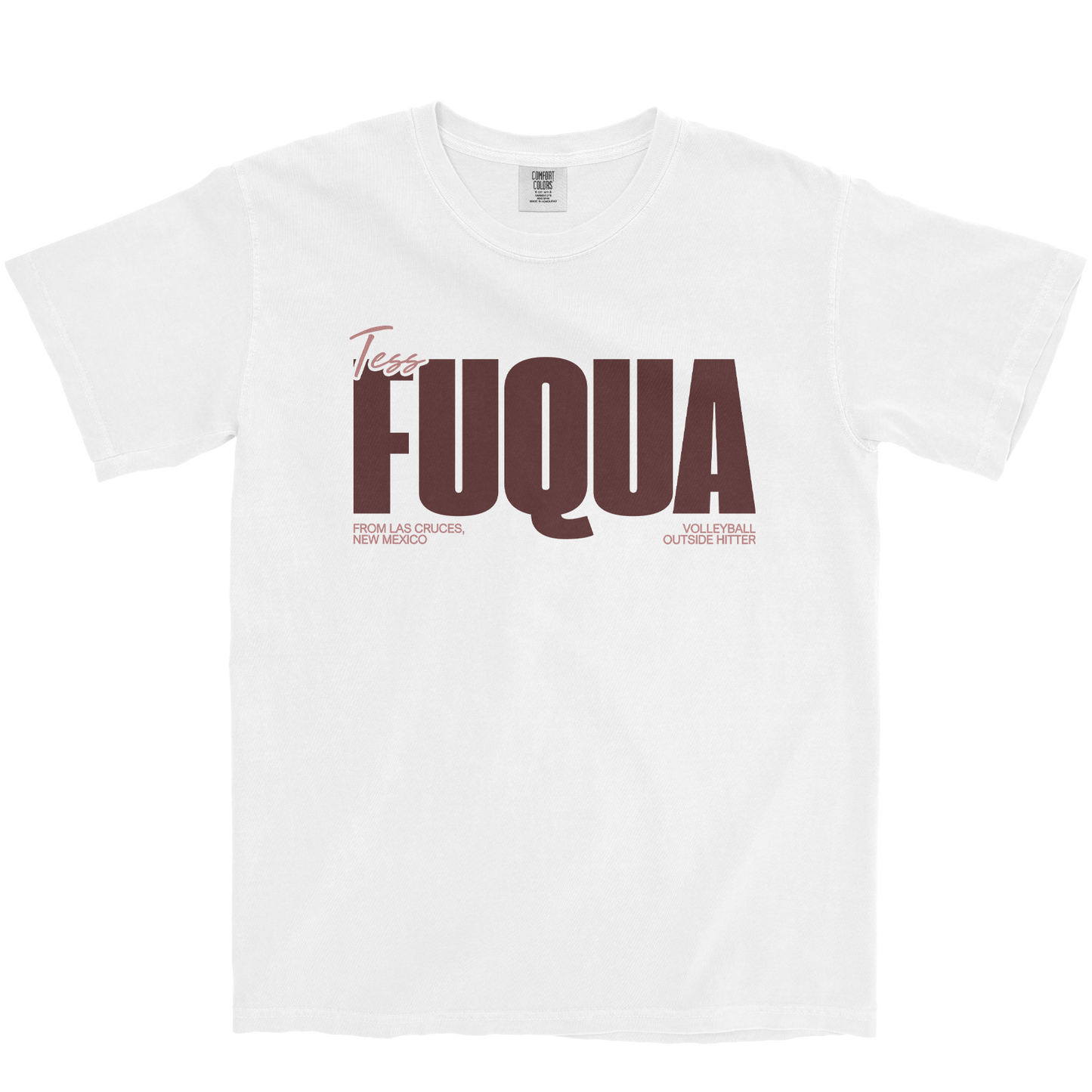 TESS FUQUA CLASSIC WHITE TEE