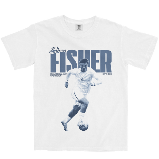 ETHAN FISHER VINTAGE WHITE TEE