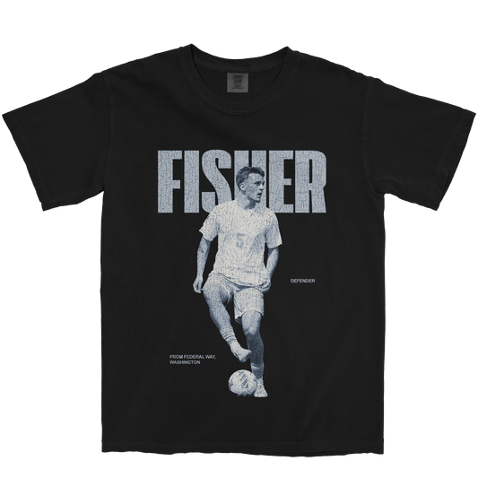 ETHAN FISHER #5 BLACK TEE
