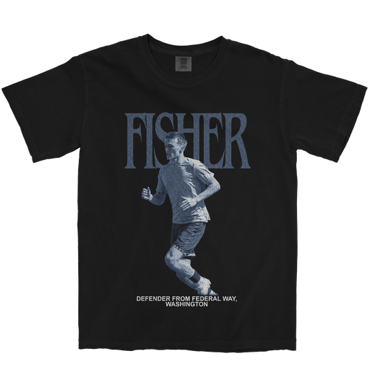 ETHAN FISHER VINTAGE BLACK TEE