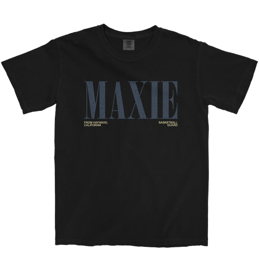 DYMONIQUE MAXIE CLASSIC BLACK TEE