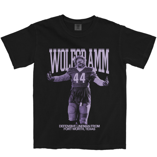 VILILAMI WOLFGRAMM #44 BLACK TEE